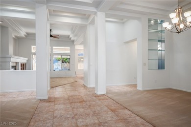 Situated on a premium corner lot in a quiet Sun City Summerlin on Highland Falls Golf Club in Nevada - for sale on GolfHomes.com, golf home, golf lot