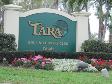 Pride of ownership prevails as you enter this beautifully on Tara Golf and Country Club in Florida - for sale on GolfHomes.com, golf home, golf lot