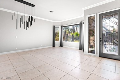 Experience refined single-story living inside the guard-gated on Canyon Gate Country Club in Nevada - for sale on GolfHomes.com, golf home, golf lot