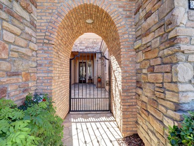 From the moment you enter the private gated courtyard you will on Shadow Hills Golf Club in California - for sale on GolfHomes.com, golf home, golf lot