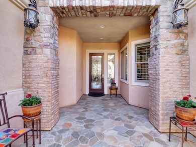 From the moment you enter the private gated courtyard you will on Shadow Hills Golf Club in California - for sale on GolfHomes.com, golf home, golf lot