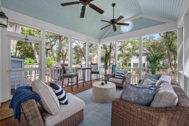 This beautifully updated home is ideally situated on a spacious on Kiawah Island Resort - Oak Point in South Carolina - for sale on GolfHomes.com, golf home, golf lot