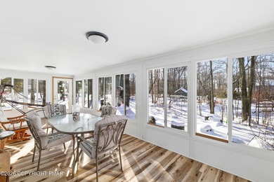 Introducing The Pocono Fairway Chalet, a fully furnished, large on Pocono Farms Country Club in Pennsylvania - for sale on GolfHomes.com, golf home, golf lot