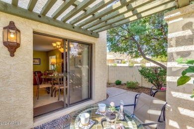 Located in a serene golf course setting, this lovely 2-bedroom on Arizona Grand Resort Golf Course in Arizona - for sale on GolfHomes.com, golf home, golf lot