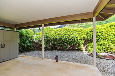 At last! A newer SINGLE LEVEL HOME in a GORGEOUS GATED COMMUNITY on Makaha Valley Country Club in Hawaii - for sale on GolfHomes.com, golf home, golf lot