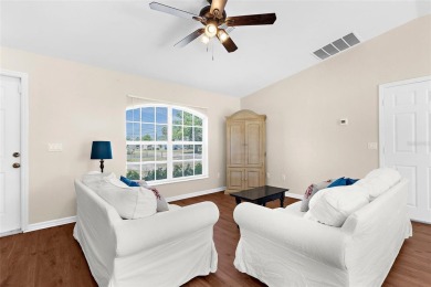 Imagine living in a charming 2-bedroom, 2-bathroom home nestled on Jacaranda West Country Club in Florida - for sale on GolfHomes.com, golf home, golf lot
