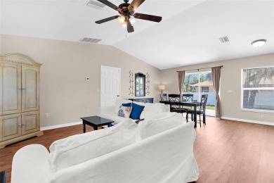 Imagine living in a charming 2-bedroom, 2-bathroom home nestled on Jacaranda West Country Club in Florida - for sale on GolfHomes.com, golf home, golf lot