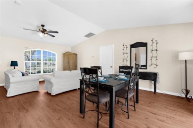 Imagine living in a charming 2-bedroom, 2-bathroom home nestled on Jacaranda West Country Club in Florida - for sale on GolfHomes.com, golf home, golf lot