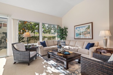 Tranquil and private setting overlooking the PebbleTec pool/spa on Desert Horizons Country Club in California - for sale on GolfHomes.com, golf home, golf lot