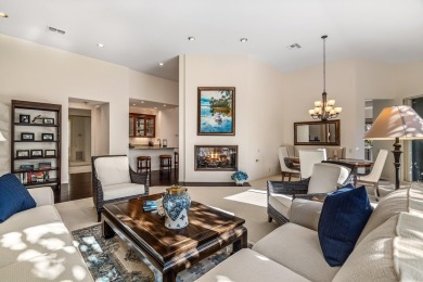 Tranquil and private setting overlooking the PebbleTec pool/spa on Desert Horizons Country Club in California - for sale on GolfHomes.com, golf home, golf lot