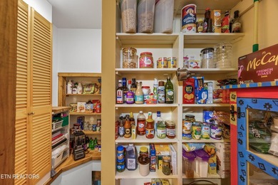 Discover a light-filled Jim Barna log home designed for quiet on Heatherhurst Golf Course in Tennessee - for sale on GolfHomes.com, golf home, golf lot