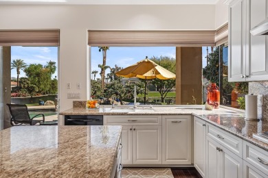 Tranquil and private setting overlooking the PebbleTec pool/spa on Desert Horizons Country Club in California - for sale on GolfHomes.com, golf home, golf lot
