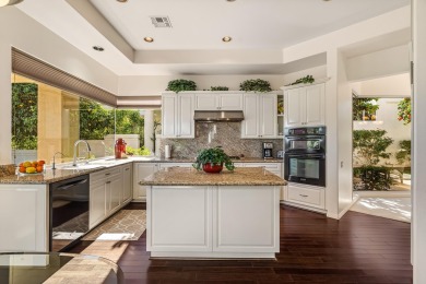 Tranquil and private setting overlooking the PebbleTec pool/spa on Desert Horizons Country Club in California - for sale on GolfHomes.com, golf home, golf lot