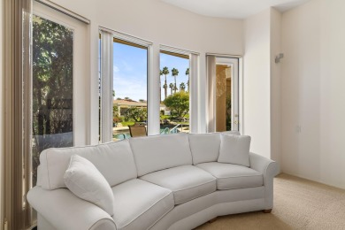 Tranquil and private setting overlooking the PebbleTec pool/spa on Desert Horizons Country Club in California - for sale on GolfHomes.com, golf home, golf lot