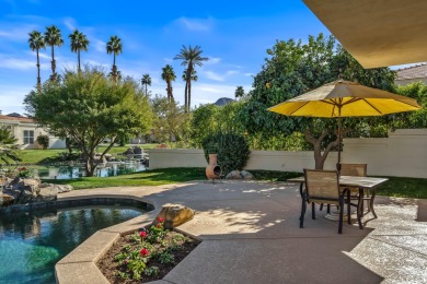 Tranquil and private setting overlooking the PebbleTec pool/spa on Desert Horizons Country Club in California - for sale on GolfHomes.com, golf home, golf lot
