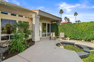 Tranquil and private setting overlooking the PebbleTec pool/spa on Desert Horizons Country Club in California - for sale on GolfHomes.com, golf home, golf lot