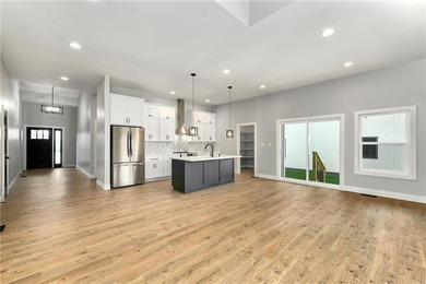 Two high-quality newly constructed 3BR2BA lake homes at Linn on Linn Valley Lakes - Deer Trace Golf Course in Kansas - for sale on GolfHomes.com, golf home, golf lot