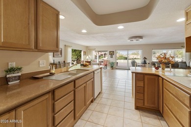 Bright, cheery 2BR, 2BA expanded and opened up Cochise model on on Palo Verde Golf and Country Club in Arizona - for sale on GolfHomes.com, golf home, golf lot