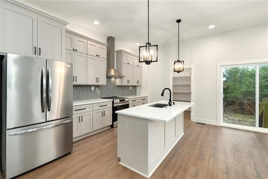 Two high-quality newly constructed 3BR2BA lake homes at Linn on Linn Valley Lakes - Deer Trace Golf Course in Kansas - for sale on GolfHomes.com, golf home, golf lot