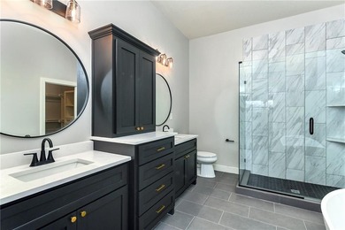 Two high-quality newly constructed 3BR2BA lake homes at Linn on Linn Valley Lakes - Deer Trace Golf Course in Kansas - for sale on GolfHomes.com, golf home, golf lot