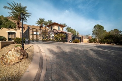 Set within the prestigious gated community of Villa Di Lago on Reflection Bay Golf Club in Nevada - for sale on GolfHomes.com, golf home, golf lot