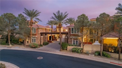 Set within the prestigious gated community of Villa Di Lago on Reflection Bay Golf Club in Nevada - for sale on GolfHomes.com, golf home, golf lot