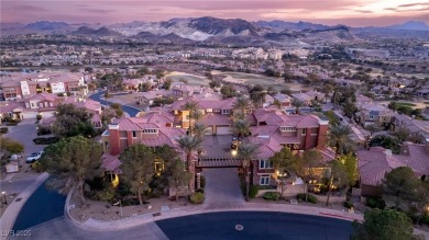 Set within the prestigious gated community of Villa Di Lago on Reflection Bay Golf Club in Nevada - for sale on GolfHomes.com, golf home, golf lot