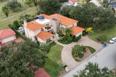 Remarkable residence spanning 5,945 square feet of living space on Harlingen Country Club in Texas - for sale on GolfHomes.com, golf home, golf lot