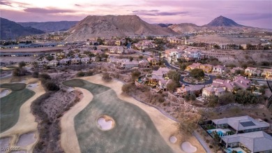 Set within the prestigious gated community of Villa Di Lago on Reflection Bay Golf Club in Nevada - for sale on GolfHomes.com, golf home, golf lot