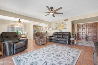 Welcome to this cozy home in Sun Lakes! This beautifully updated on Palo Verde Golf and Country Club in Arizona - for sale on GolfHomes.com, golf home, golf lot