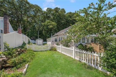 Tucked away in one of the most sought-after neighborhoods in on on Potowomut Golf Club in Rhode Island - for sale on GolfHomes.com, golf home, golf lot