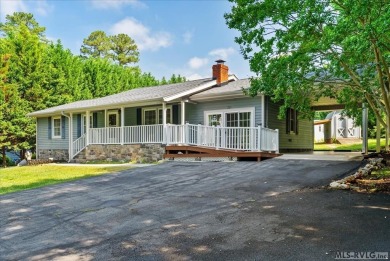 Check out this great off water Lake Gaston home that backs-up to on Tanglewood Shores Golf Club in Virginia - for sale on GolfHomes.com, golf home, golf lot