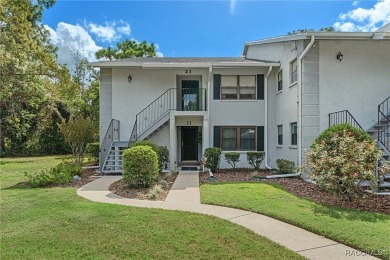 Carefree Living with Golf Course Views - Ground-Level End Unit! on Sugarmill Woods Golf and Country Club in Florida - for sale on GolfHomes.com, golf home, golf lot