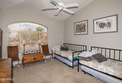 Enjoy nature and friendly wildlife sightings from your backyard on Mountain Brook Golf Club in Arizona - for sale on GolfHomes.com, golf home, golf lot