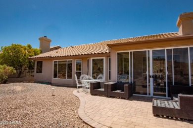 Enjoy nature and friendly wildlife sightings from your backyard on Mountain Brook Golf Club in Arizona - for sale on GolfHomes.com, golf home, golf lot