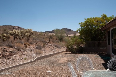Enjoy nature and friendly wildlife sightings from your backyard on Mountain Brook Golf Club in Arizona - for sale on GolfHomes.com, golf home, golf lot
