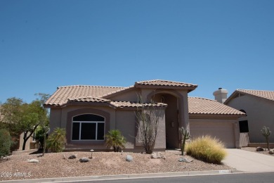 Enjoy nature and friendly wildlife sightings from your backyard on Mountain Brook Golf Club in Arizona - for sale on GolfHomes.com, golf home, golf lot