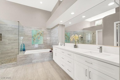 This beautifully reimagined residence offers unmatched views of on Highland Falls Golf Club in Nevada - for sale on GolfHomes.com, golf home, golf lot