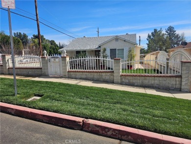 SPECTACULAR CORNER LOT IN SYLMAR! GREAT HOME FOR on El Cariso Golf Course in California - for sale on GolfHomes.com, golf home, golf lot