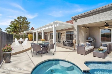 This beautifully reimagined residence offers unmatched views of on Highland Falls Golf Club in Nevada - for sale on GolfHomes.com, golf home, golf lot