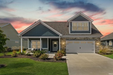 Unique Opportunity for Luxury Ranch Living in Model Home! The on Coyote Crossing Golf Course in Indiana - for sale on GolfHomes.com, golf home, golf lot