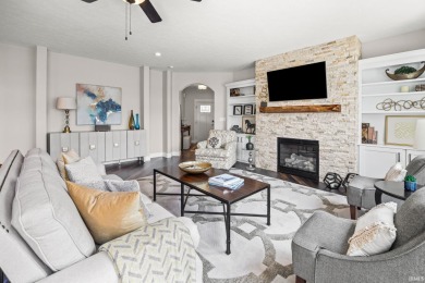 Unique Opportunity for Luxury Ranch Living in Model Home! The on Coyote Crossing Golf Course in Indiana - for sale on GolfHomes.com, golf home, golf lot