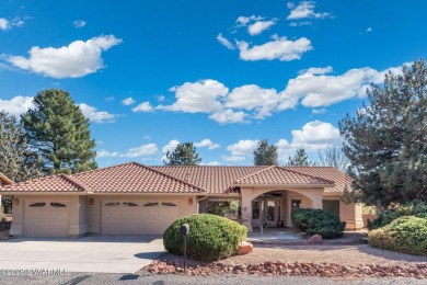 A masterpiece of Sedona living, this exquisite Neil Klein home on Oakcreek Country Club in Arizona - for sale on GolfHomes.com, golf home, golf lot