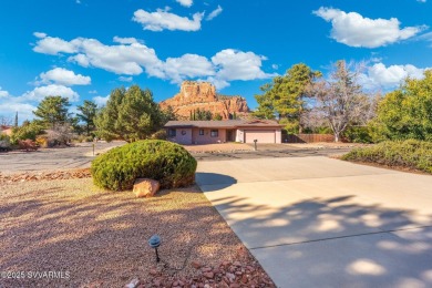 A masterpiece of Sedona living, this exquisite Neil Klein home on Oakcreek Country Club in Arizona - for sale on GolfHomes.com, golf home, golf lot