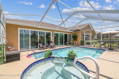 This Kent III Pool Home on Golf Course has all the Up-Grades and on Heritage Pines Country Club in Florida - for sale on GolfHomes.com, golf home, golf lot