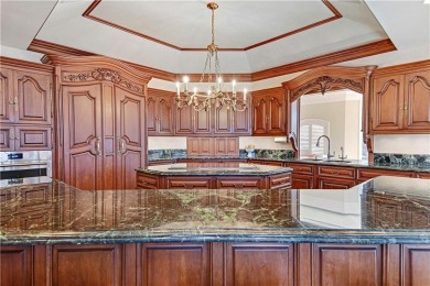 This Fritzel-built masterpiece combines old world style and on Hallbrook Golf Club in Kansas - for sale on GolfHomes.com, golf home, golf lot