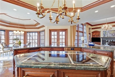 This Fritzel-built masterpiece combines old world style and on Hallbrook Golf Club in Kansas - for sale on GolfHomes.com, golf home, golf lot