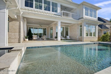 1737 S Moorings is a stunning coastal water front modern brick on Country Club of Landfall in North Carolina - for sale on GolfHomes.com, golf home, golf lot