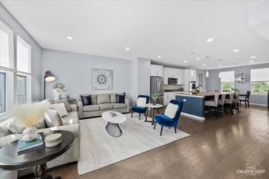 Welcome to this beautifully upgraded 3-bedroom, 3-story townhome on Seven Bridges Golf Club in Illinois - for sale on GolfHomes.com, golf home, golf lot