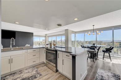 VIEWS! VIEWS! VIEWS! Gorgeous MODERN REMODEL!! 2bed, 2.5ba, one on Las Vegas Country Club in Nevada - for sale on GolfHomes.com, golf home, golf lot